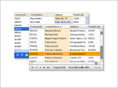 Screenshot for APNSoft DataGrid 4.0